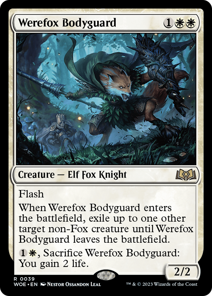 Werefox Bodyguard [Wilds of Eldraine] | Nerdhalla Games