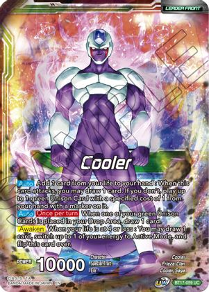 Cooler // Cooler, Galactic Dynasty (BT17-059) [Ultimate Squad] | Nerdhalla Games