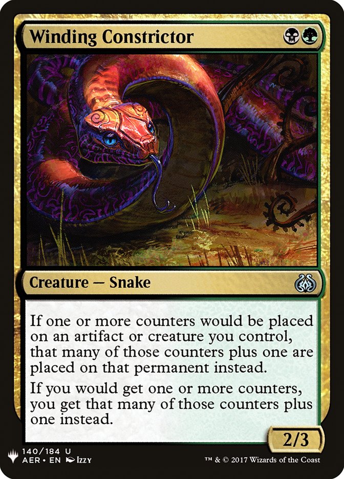 Winding Constrictor [Mystery Booster] | Nerdhalla Games