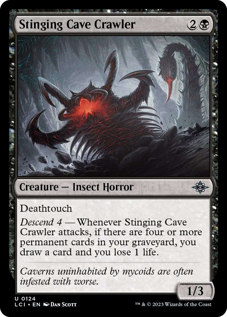 Stinging Cave Crawler [The Lost Caverns of Ixalan] | Nerdhalla Games