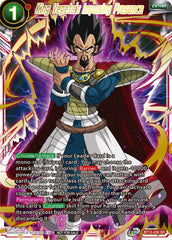 King Vegeta's Imposing Presence (Top 4) (BT13-030) [Tournament Promotion Cards] | Nerdhalla Games