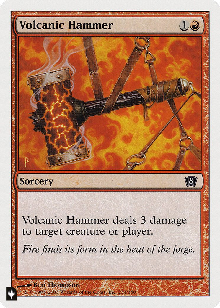 Volcanic Hammer [The List] | Nerdhalla Games