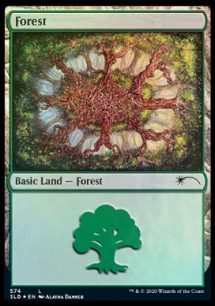 Forest (Plus One) (574) [Secret Lair Drop Promos] | Nerdhalla Games