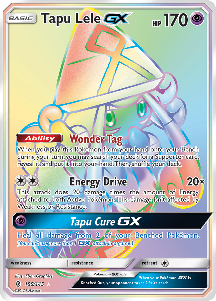 Tapu Lele GX (155/145) [Sun & Moon: Guardians Rising] | Nerdhalla Games