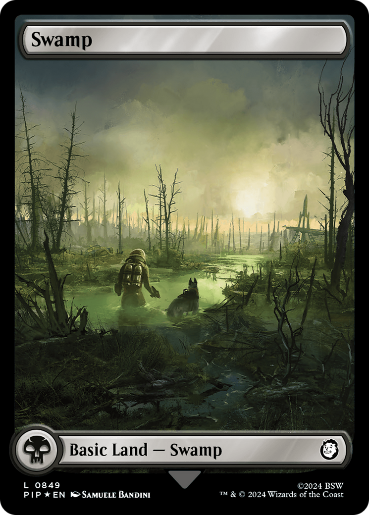 Swamp (0849) (Surge Foil) [Fallout] | Nerdhalla Games