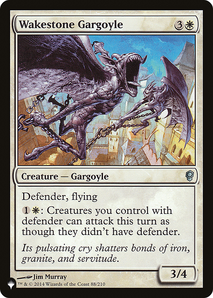 Wakestone Gargoyle [The List Reprints] | Nerdhalla Games