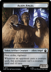 Alien Angel // Food (0025) Double-Sided Token [Doctor Who Tokens] | Nerdhalla Games