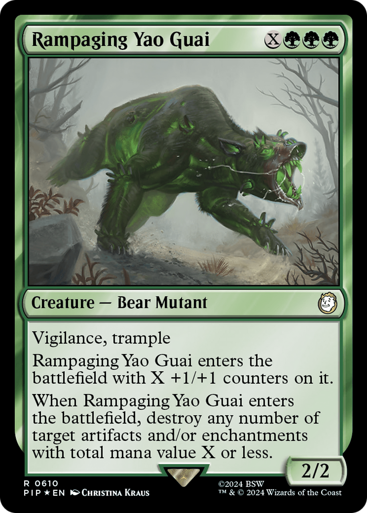 Rampaging Yao Guai (Surge Foil) [Fallout] | Nerdhalla Games