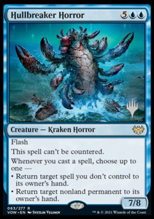 Hullbreaker Horror (Promo Pack) [Innistrad: Crimson Vow Promos] | Nerdhalla Games