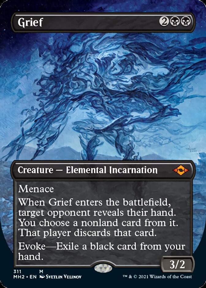 Grief (Borderless Alternate Art) [Modern Horizons 2] | Nerdhalla Games