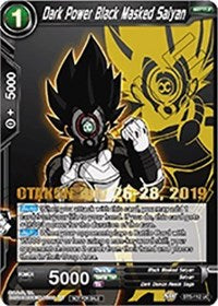 Dark Power Black Masked Saiyan (OTAKON 2019) (BT5-112_PR) [Promotion Cards] | Nerdhalla Games