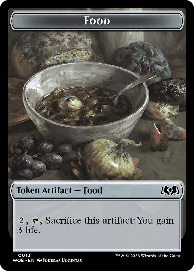 Food (0013) Token [Wilds of Eldraine Tokens] | Nerdhalla Games