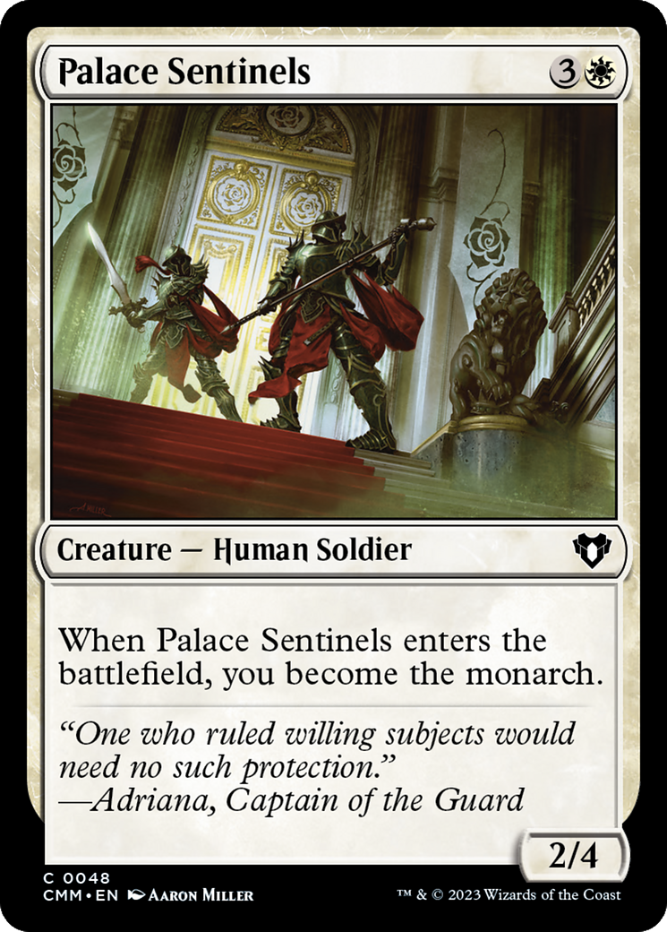 Palace Sentinels [Commander Masters] | Nerdhalla Games