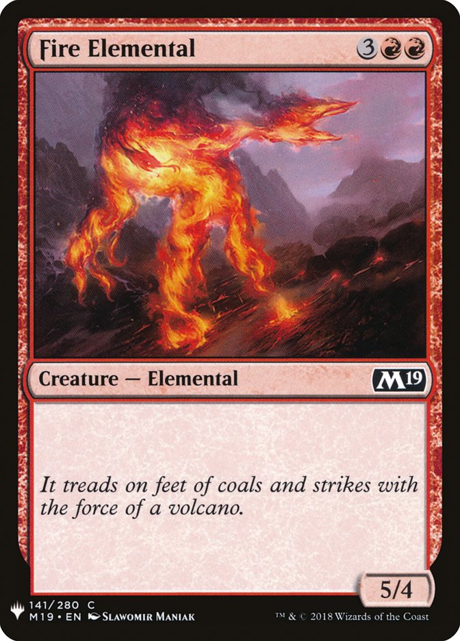 Fire Elemental [Mystery Booster] | Nerdhalla Games