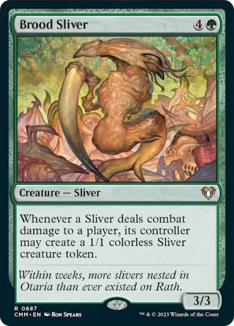 Brood Sliver [Commander Masters] | Nerdhalla Games