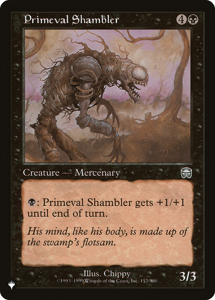 Primeval Shambler [The List Reprints] | Nerdhalla Games