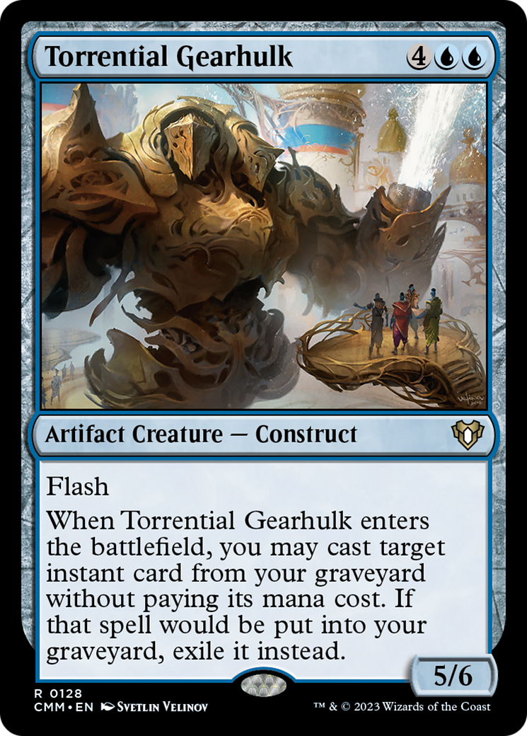 Torrential Gearhulk [Commander Masters] | Nerdhalla Games