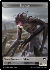 Eldrazi // Knight Double-Sided Token [Commander Masters Tokens] | Nerdhalla Games