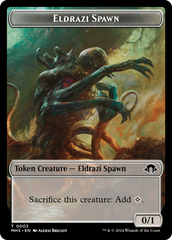 Eldrazi Spawn // Zombie Double-Sided Token [Modern Horizons 3 Tokens] | Nerdhalla Games