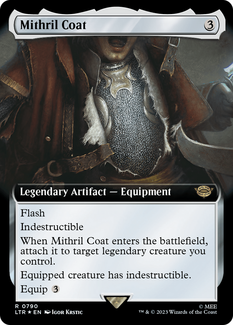 Mithril Coat (Extended Art) (Surge Foil) [The Lord of the Rings: Tales of Middle-Earth] | Nerdhalla Games