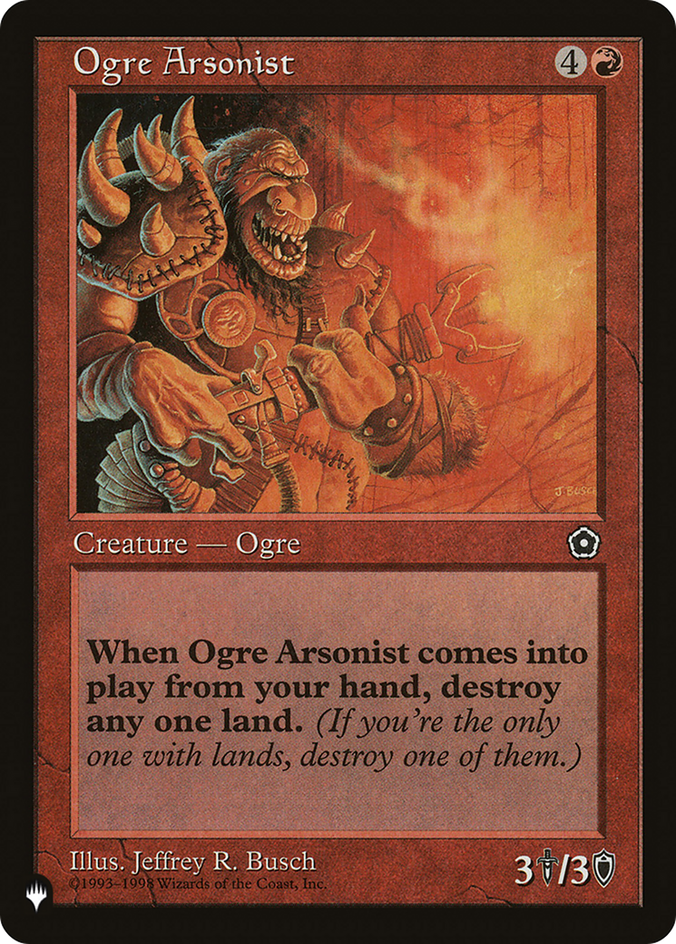 Ogre Arsonist [The List] | Nerdhalla Games