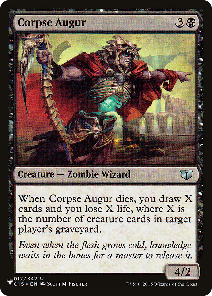 Corpse Augur [The List Reprints] | Nerdhalla Games