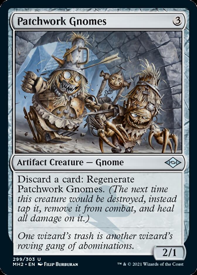 Patchwork Gnomes (Foil Etched) [Modern Horizons 2] | Nerdhalla Games