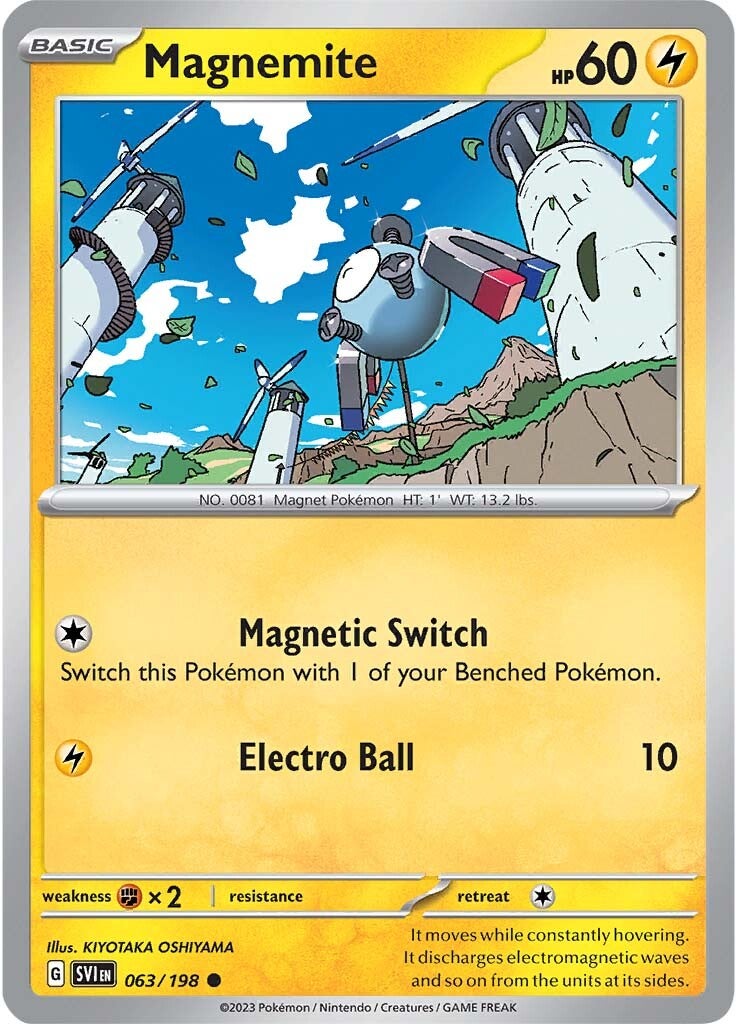 Magnemite (063/198) [Scarlet & Violet: Base Set] | Nerdhalla Games