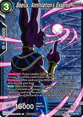 Beerus, Annihilation's Essence (Tournament Pack Vol. 8) (Winner) (P-384) [Tournament Promotion Cards] | Nerdhalla Games