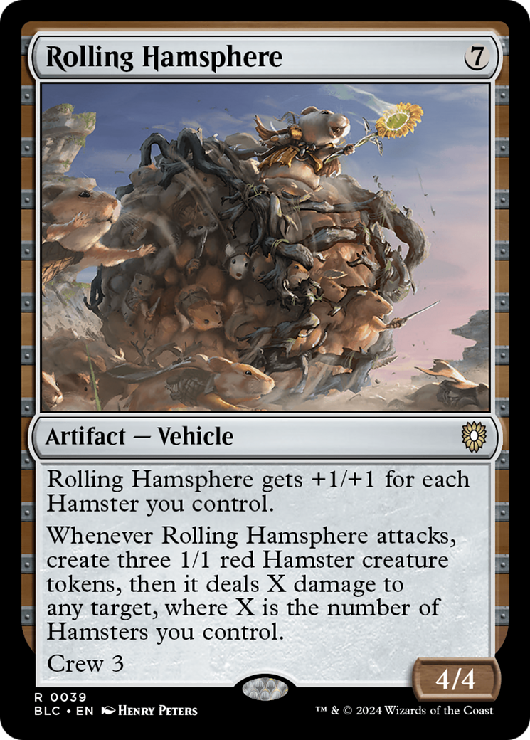 Rolling Hamsphere [Bloomburrow Commander] | Nerdhalla Games