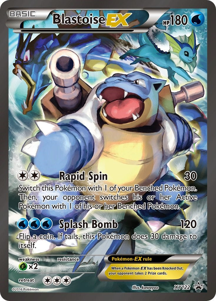 Blastoise EX (XY122) (Jumbo Card) [XY: Black Star Promos] | Nerdhalla Games