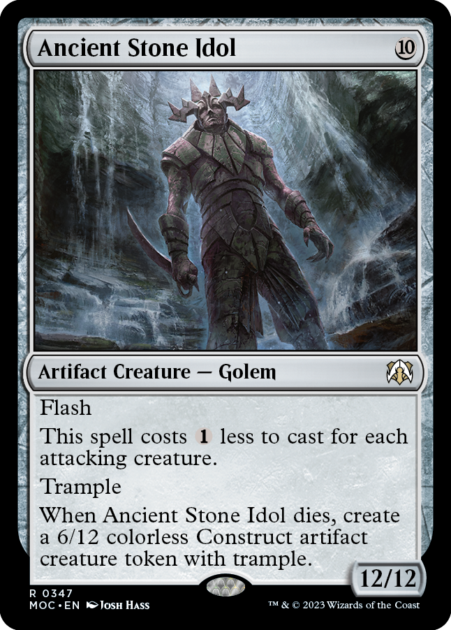 Ancient Stone Idol [March of the Machine Commander] | Nerdhalla Games