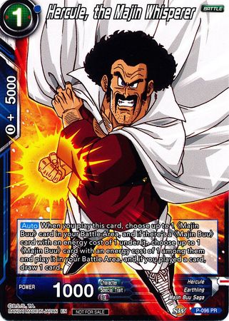 Hercule, the Majin Whisperer (P-096) [Promotion Cards] | Nerdhalla Games