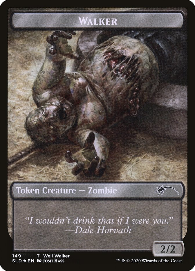 Walker Token (149 // 150) Double-Sided Token [Secret Lair Drop Series] | Nerdhalla Games