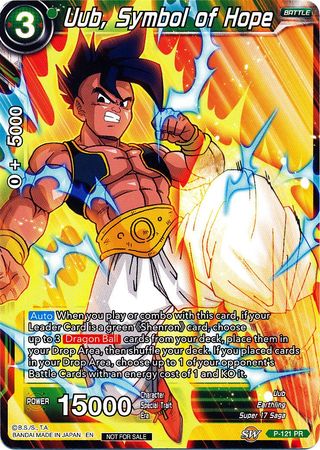 Uub, Symbol of Hope (Power Booster) (P-121) [Promotion Cards] | Nerdhalla Games