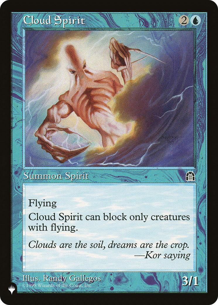 Cloud Spirit [The List Reprints] | Nerdhalla Games