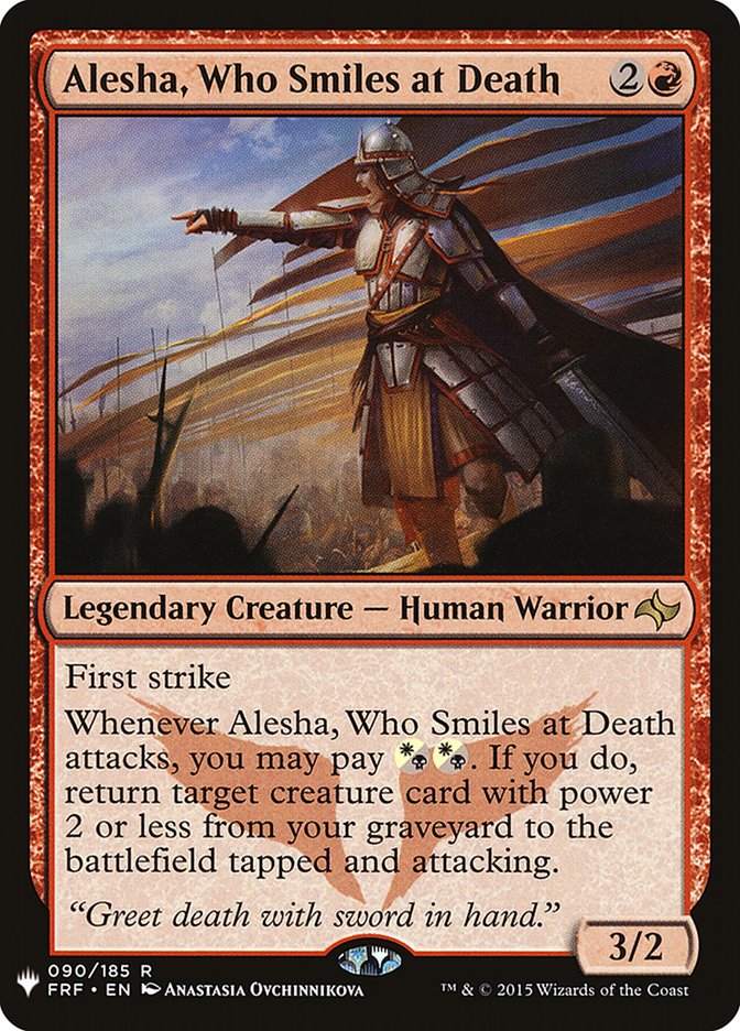 Alesha, Who Smiles at Death [The List] | Nerdhalla Games