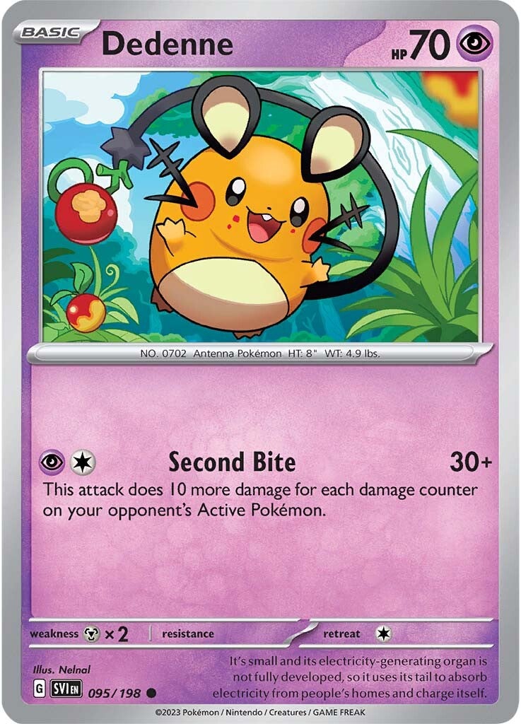 Dedenne (095/198) [Scarlet & Violet: Base Set] | Nerdhalla Games