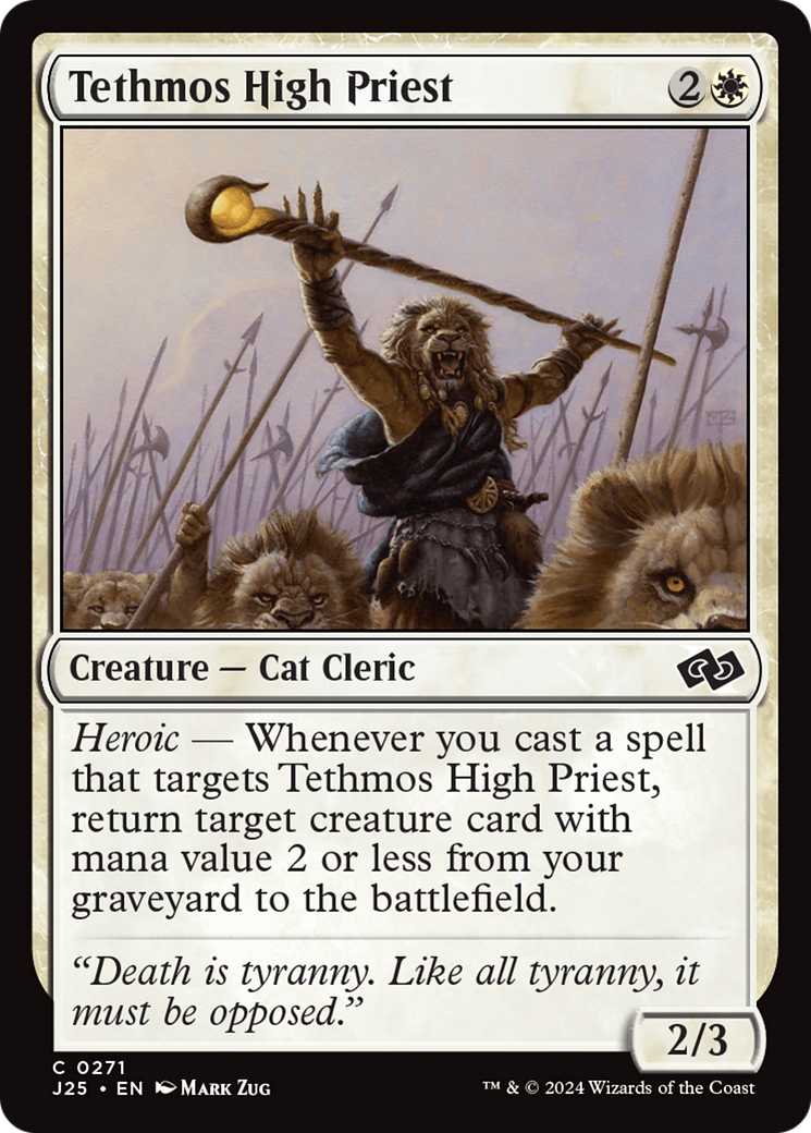 Tethmos High Priest [Foundations Jumpstart] | Nerdhalla Games