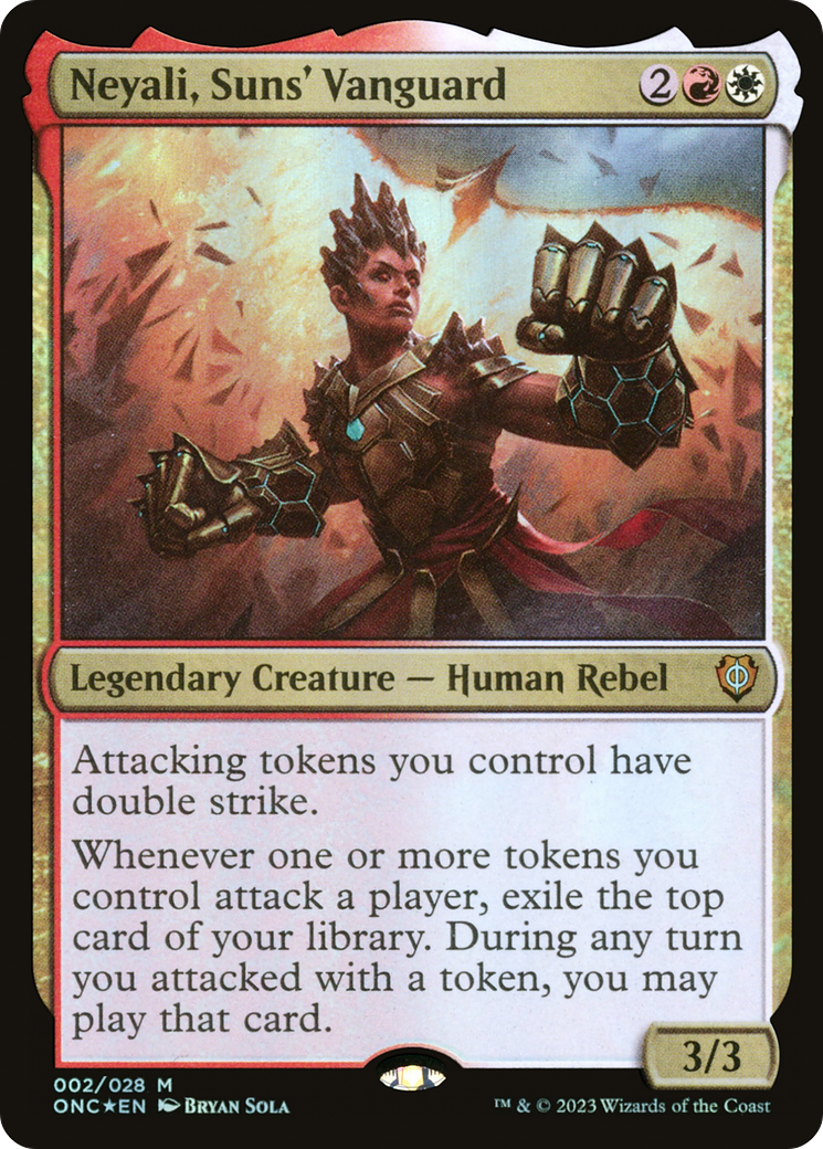 Neyali, Suns' Vanguard [Phyrexia: All Will Be One Commander] | Nerdhalla Games