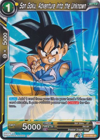 Son Goku, Adventure into the Unknown (BT10-099) [Rise of the Unison Warrior 2nd Edition] | Nerdhalla Games