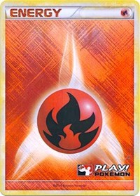 Fire Energy (2010 Play Pokemon Promo) [League & Championship Cards] | Nerdhalla Games