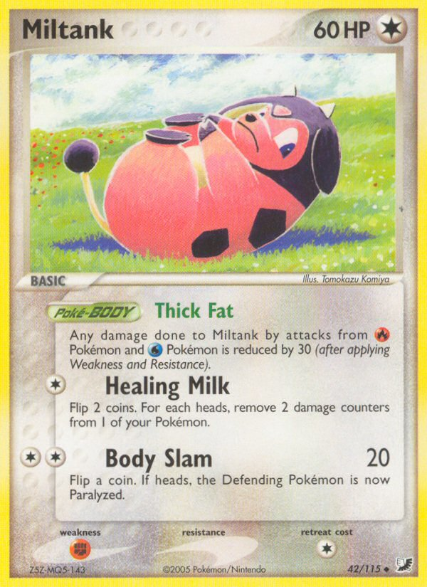 Miltank (42/115) [EX: Unseen Forces] | Nerdhalla Games