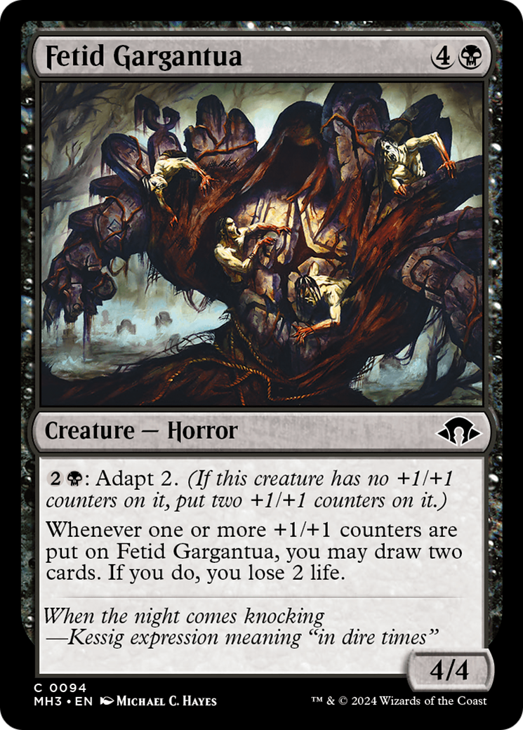 Fetid Gargantua [Modern Horizons 3] | Nerdhalla Games