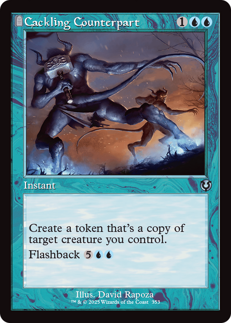 Cackling Counterpart (Retro Frame) [Innistrad Remastered] | Nerdhalla Games