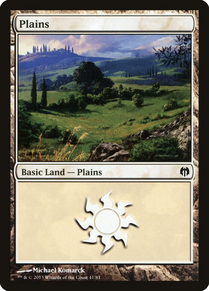 Plains (41) [Duel Decks: Heroes vs. Monsters] | Nerdhalla Games