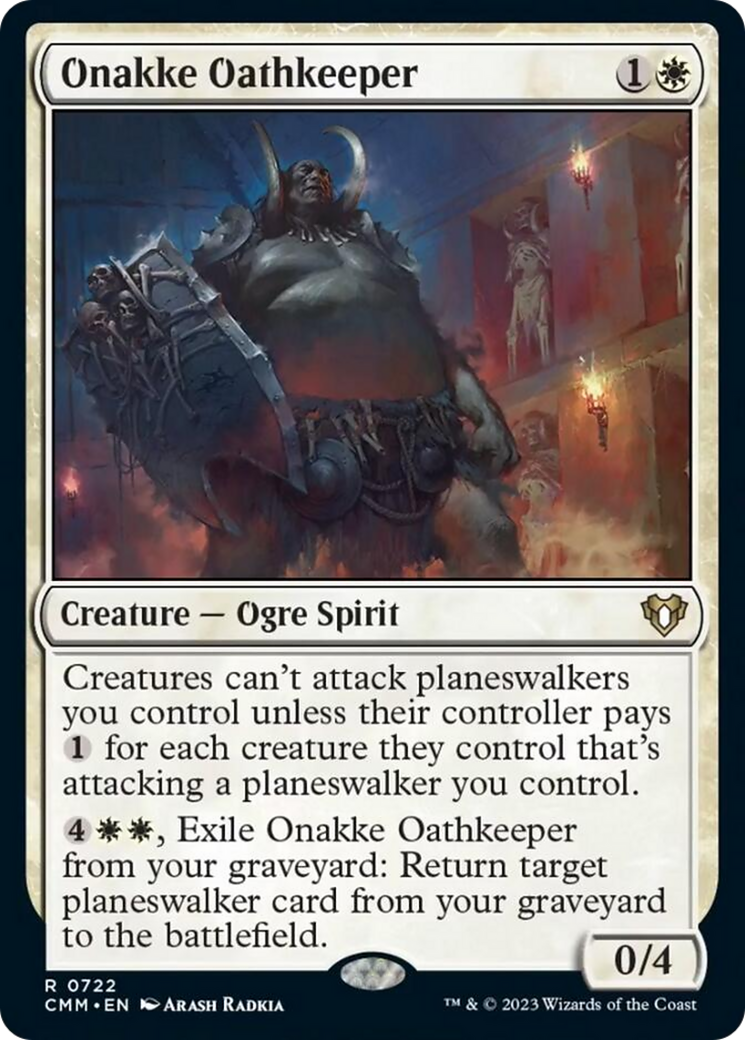 Onakke Oathkeeper [Commander Masters] | Nerdhalla Games