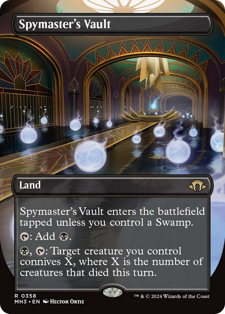 Spymaster's Vault (Borderless) [Modern Horizons 3] | Nerdhalla Games