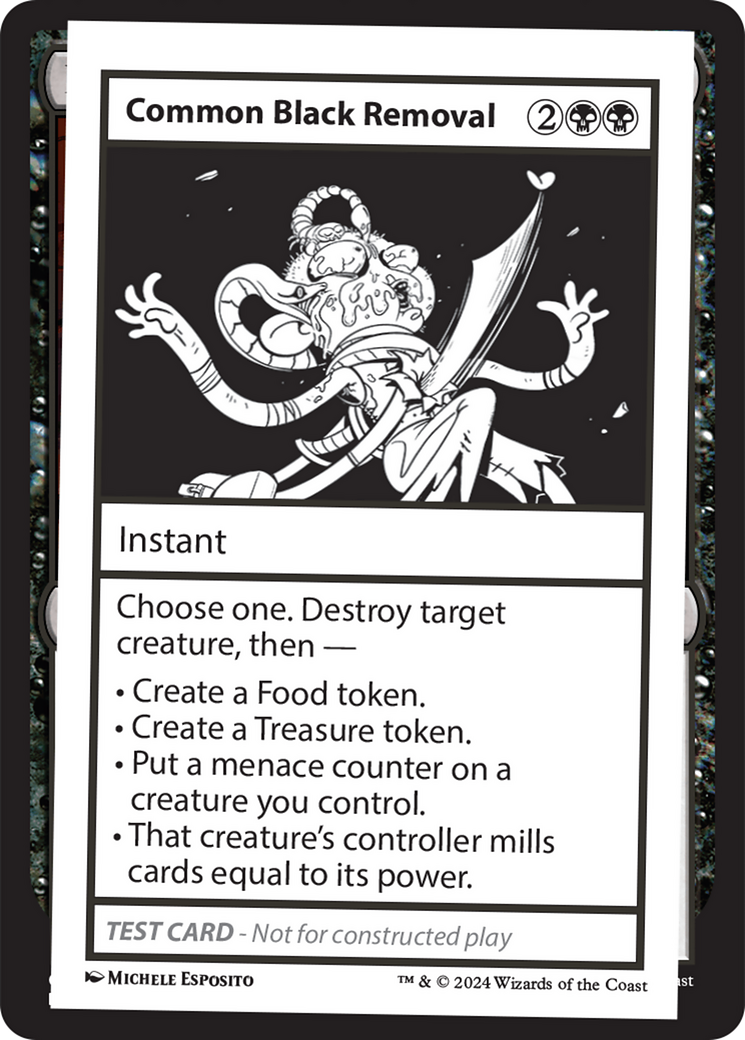 Common Black Removal [Mystery Booster 2 Playtest Cards] | Nerdhalla Games