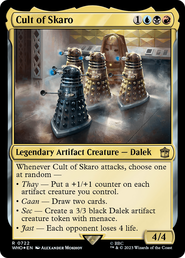 Cult of Skaro (Surge Foil) [Doctor Who] | Nerdhalla Games